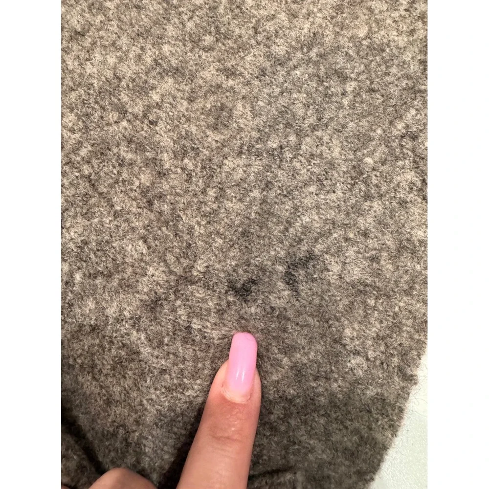 Babaton Aritzia Alpaca Wool Blend Longline Coat‎ Taupe Gray Size S
